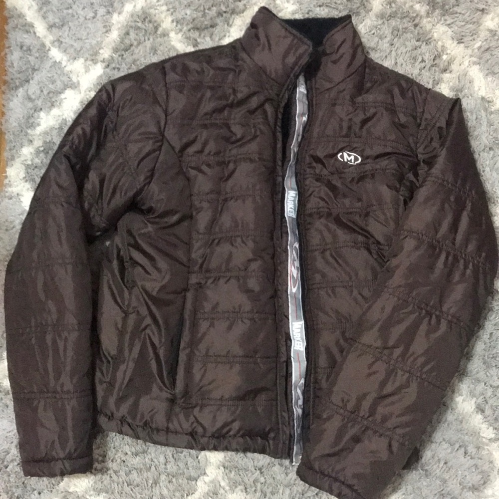 Brown Marker winter Jacket